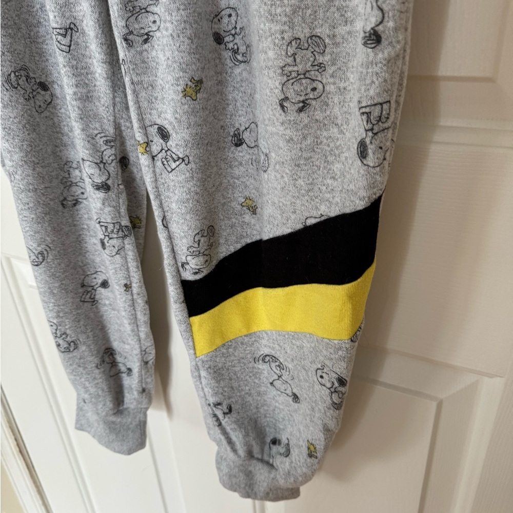 Peanuts Snoopy & Woodstock Pajama Joggers, Medium - Picture 3 of 7